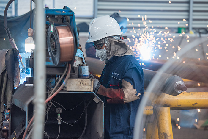 安顺网架焊接车间